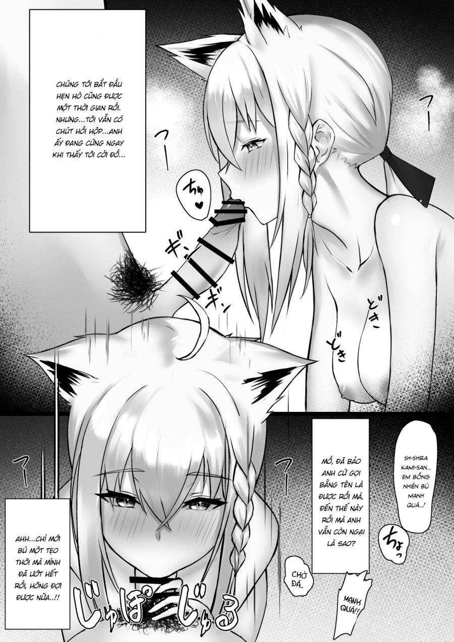 Shirakami Fubuki-chan Ga Kareshi To Icha Love Suru Manga Desu Oneshot page 3 - Giả Dược
