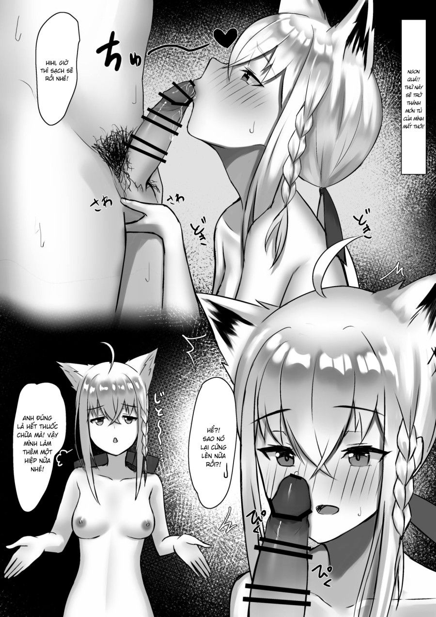 Shirakami Fubuki-chan Ga Kareshi To Icha Love Suru Manga Desu Oneshot page 8 - Giả Dược