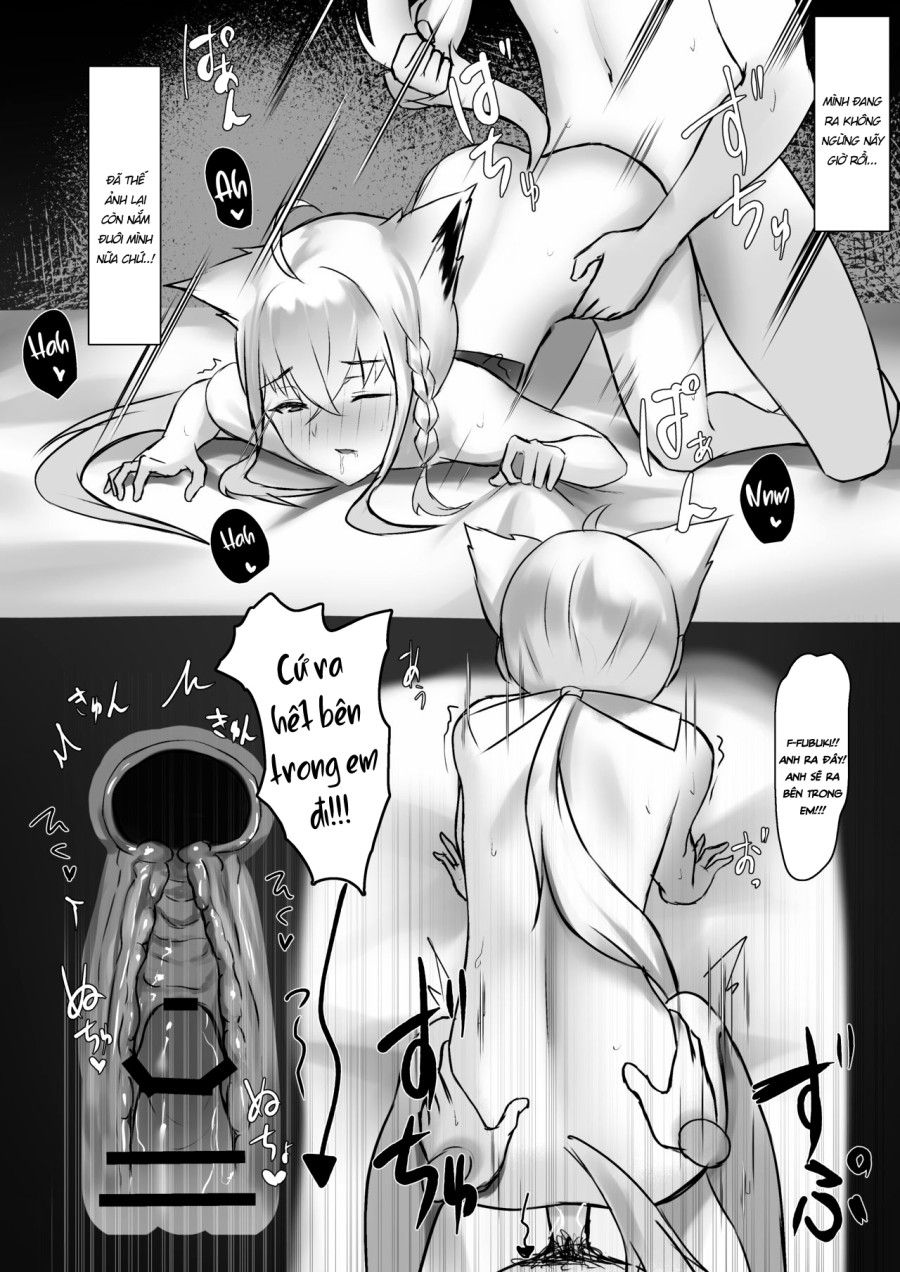 Shirakami Fubuki-chan Ga Kareshi To Icha Love Suru Manga Desu Oneshot page 10 - Giả Dược