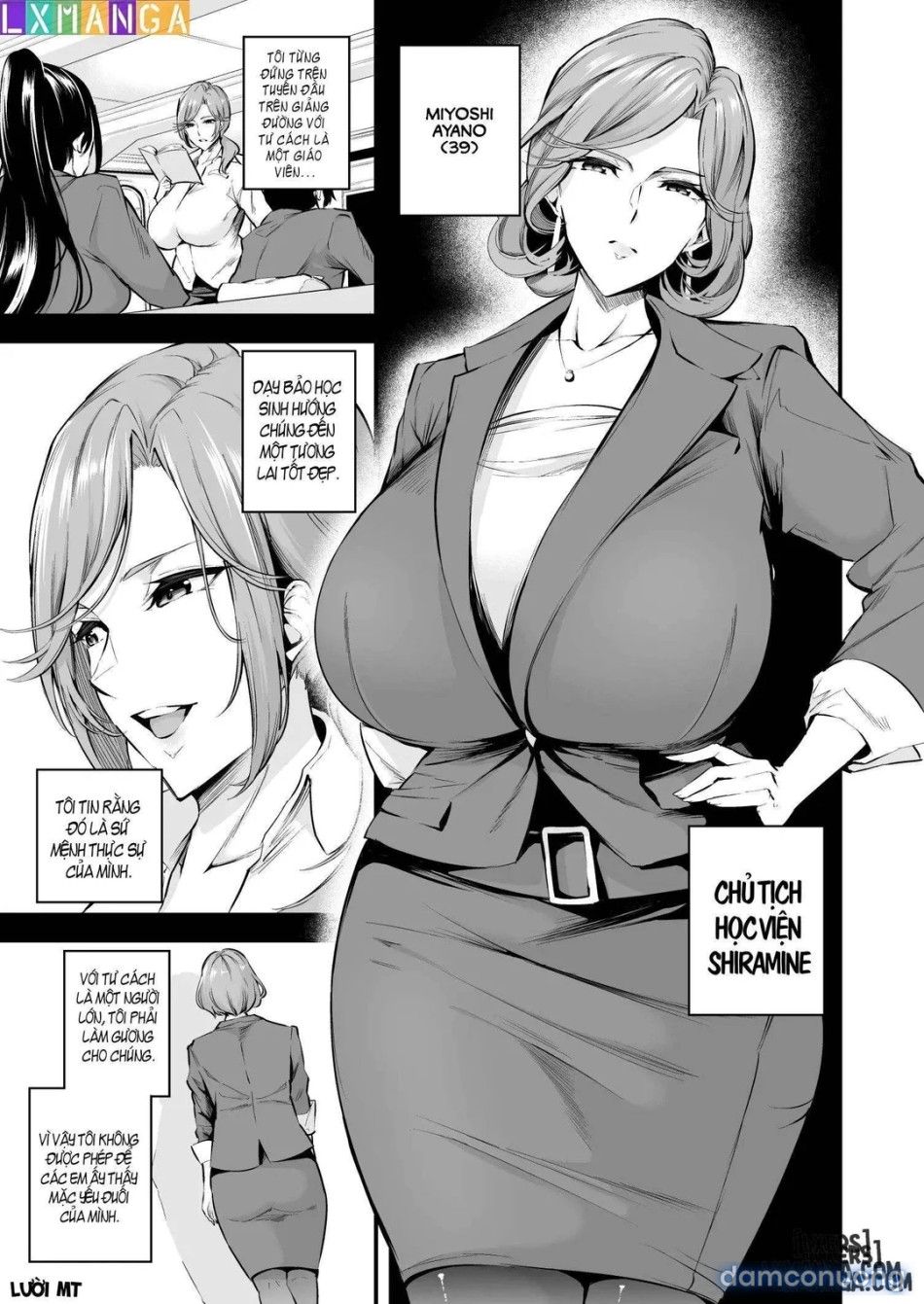 đọc truyện Shiramine Gakuen No Mesubuta Rijichou Chương 2 ảnh 5 tại Thiên Thai Truyện