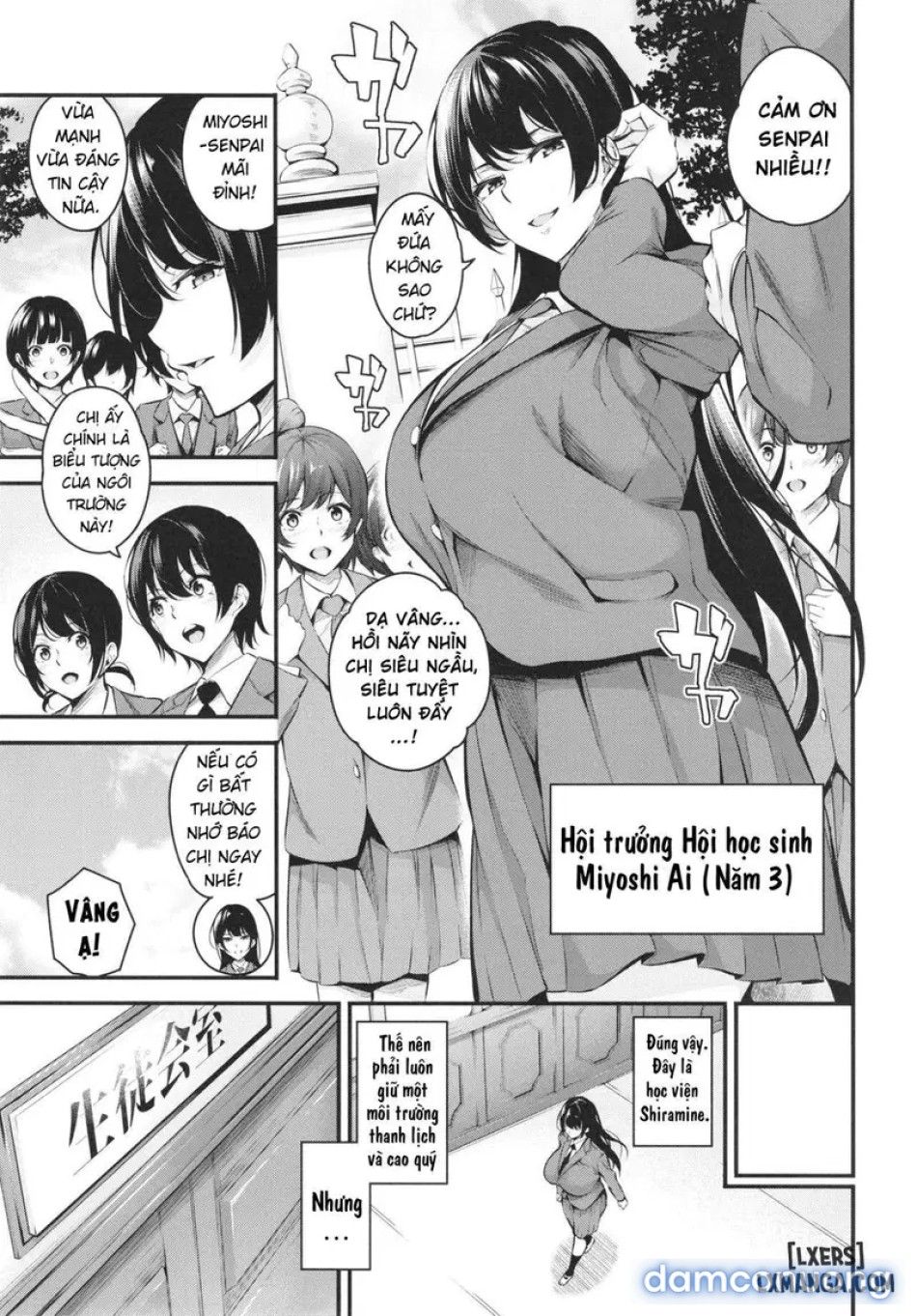 đọc truyện Shiramine Gakuen No Mesubuta Chương 1 ảnh 7 tại Thiên Thai Truyện