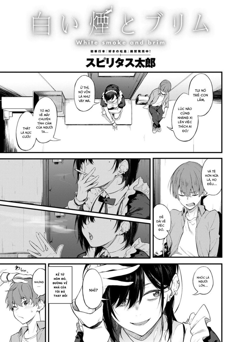 Shiroi Kemuri To Brim Oneshot page 4 - Giả Dược