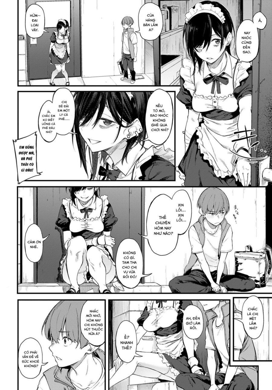 Shiroi Kemuri To Brim Oneshot page 7 - Giả Dược