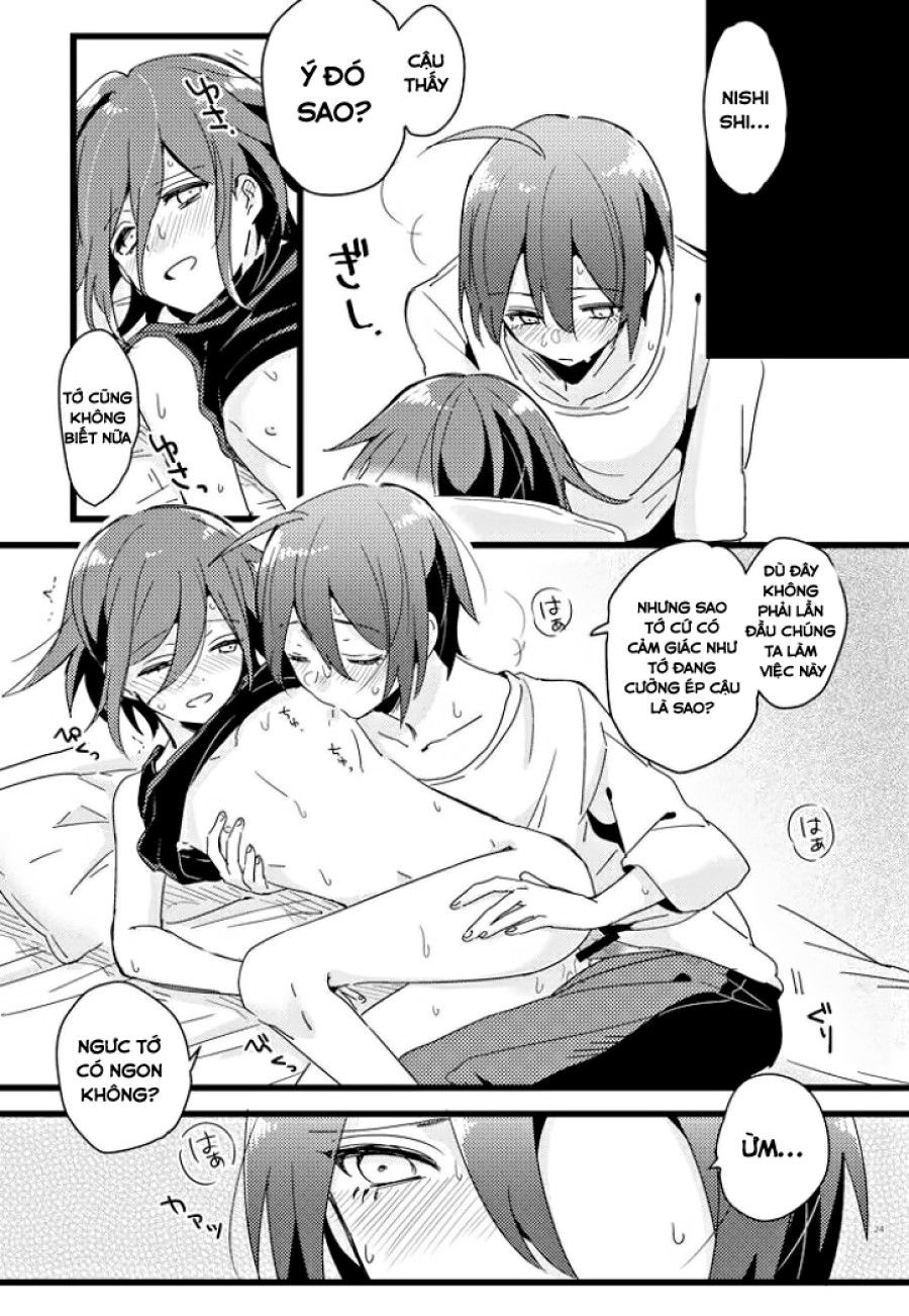Shiroi Suisou To Akai Kingyo Oneshot page 24 - Giả Dược