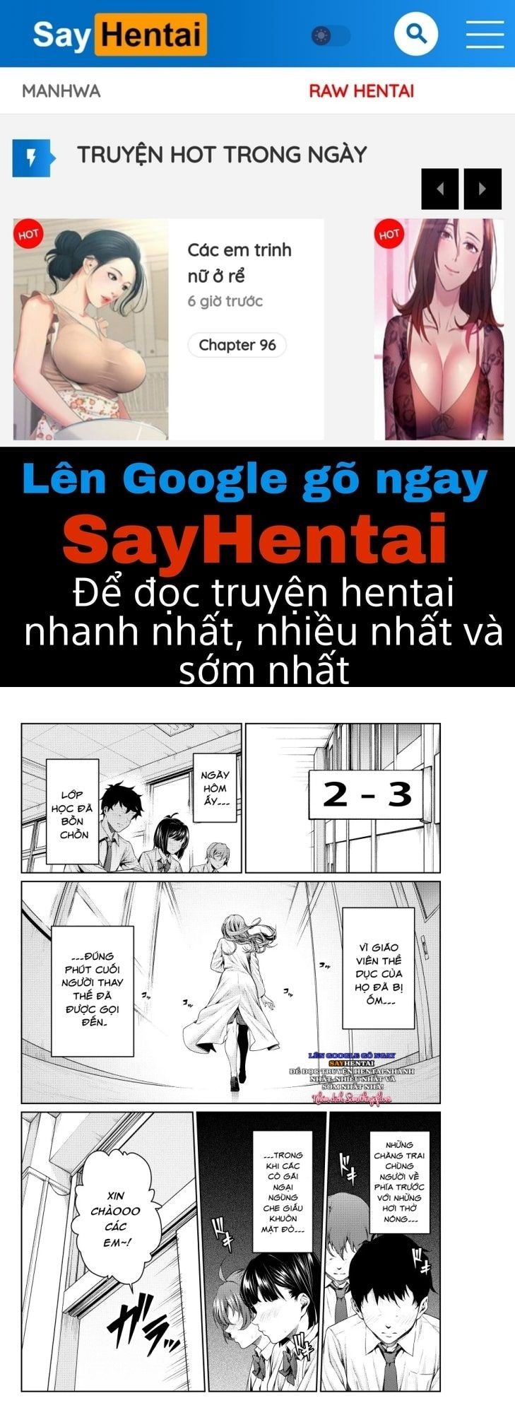 đọc truyện Shokuba No Senpai_ Hokenshitsu No Sensei, Kyoudan Ni Tatsu Chương 1 ảnh 1 tại Thiên Thai Truyện