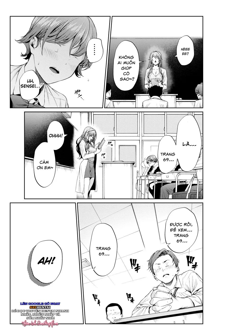 đọc truyện Shokuba No Senpai_ Hokenshitsu No Sensei, Kyoudan Ni Tatsu Chương 1 ảnh 3 tại Thiên Thai Truyện