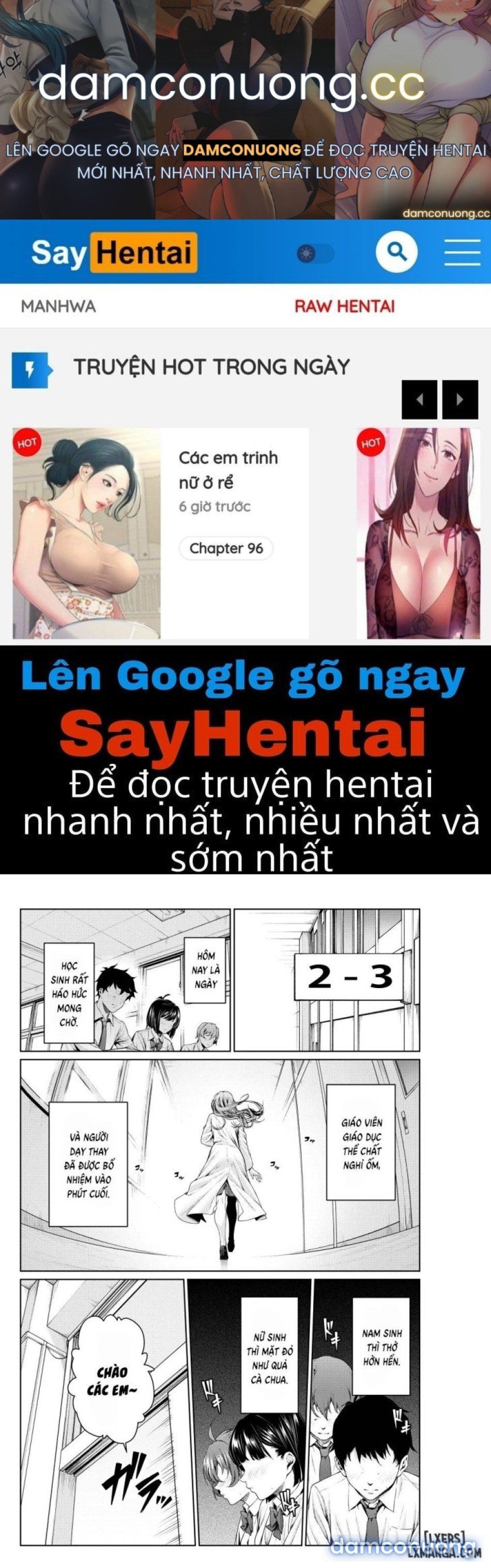 đọc truyện Shokuba No Senpai: Hokenshitsu No Sensei Chương 1 ảnh 2 tại Thiên Thai Truyện