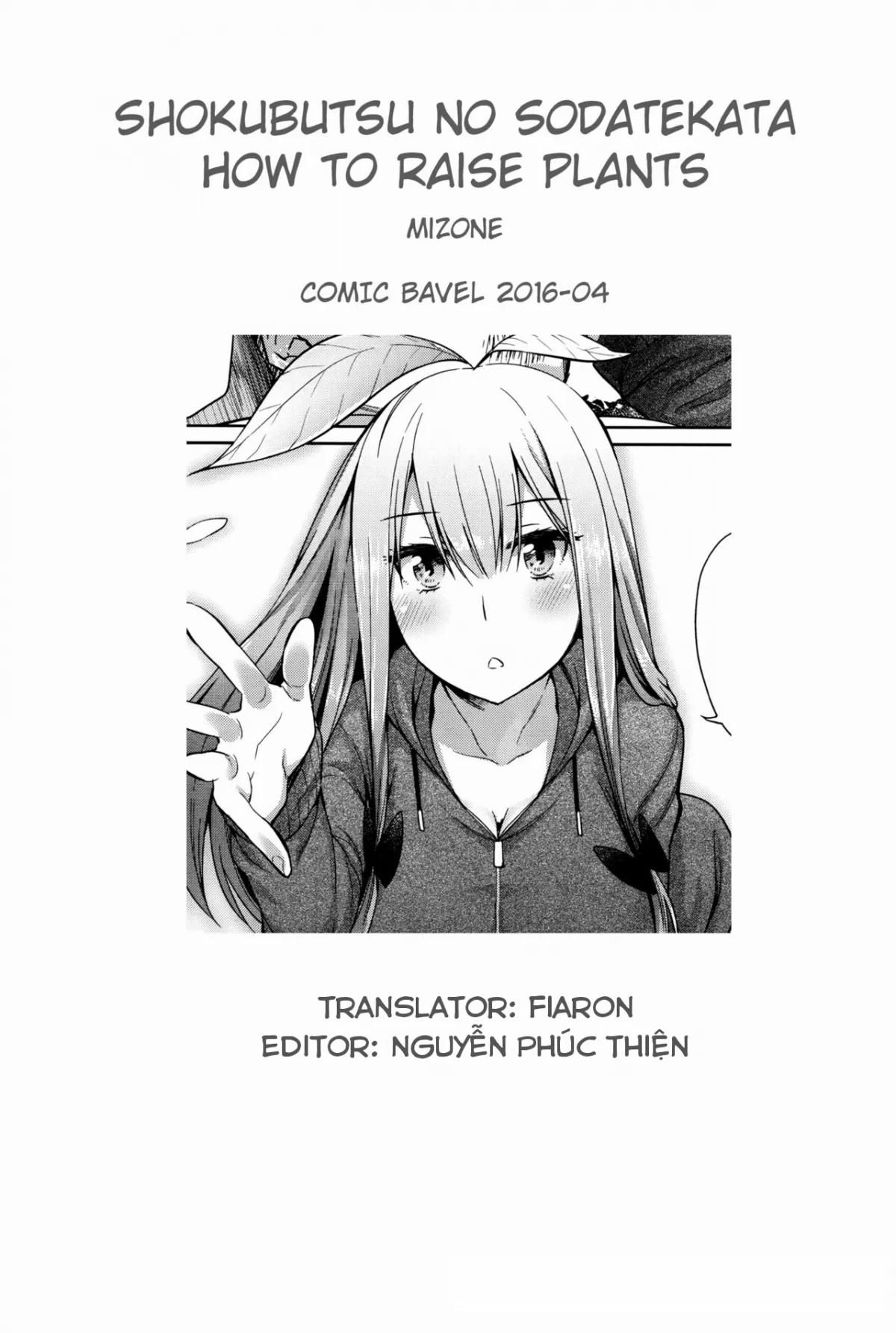 đọc truyện Shokubutsu No Sodate Kata Chương 1 ảnh 24 tại Thiên Thai Truyện