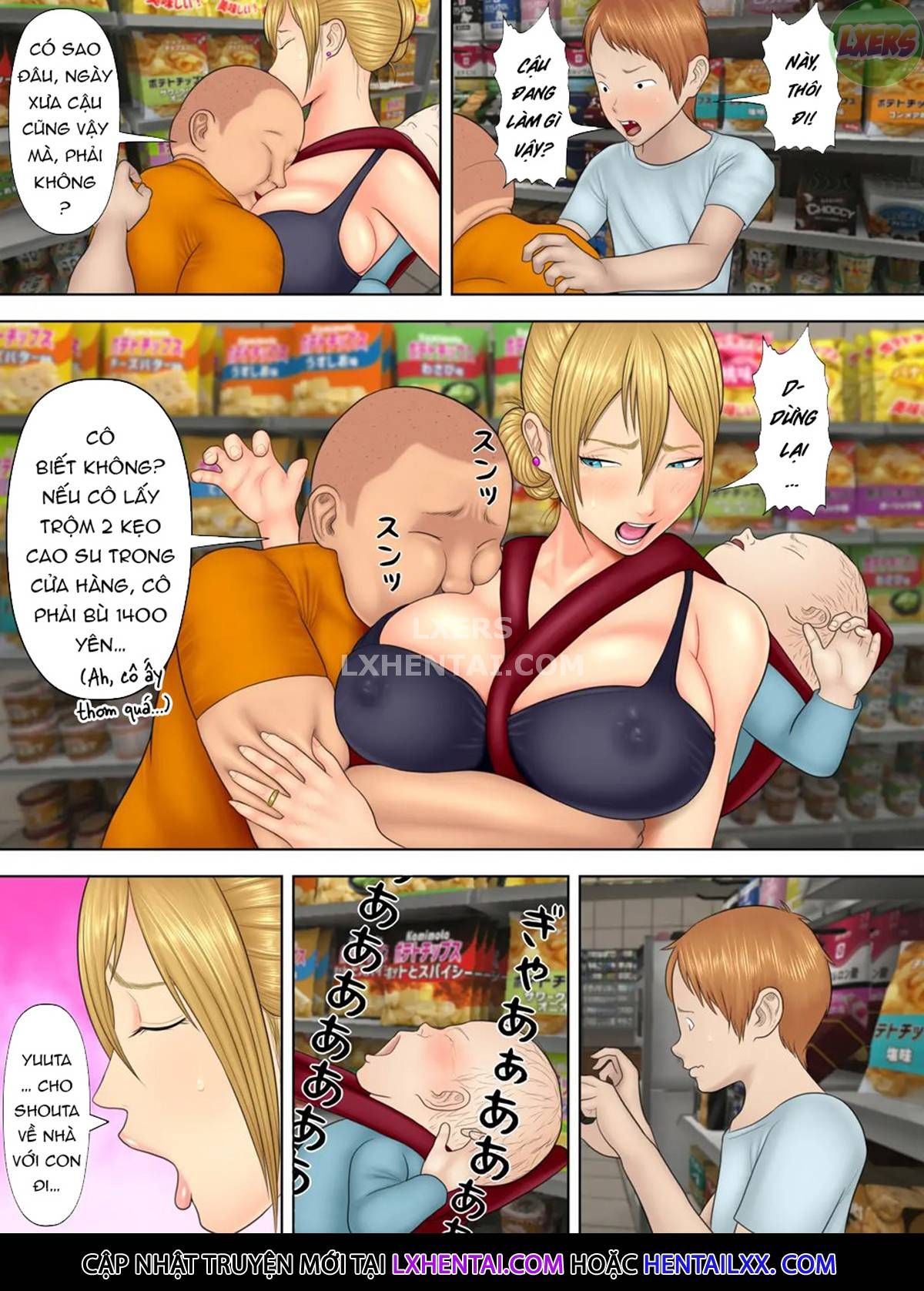 đọc truyện Shoplifting Mom And Store Manager