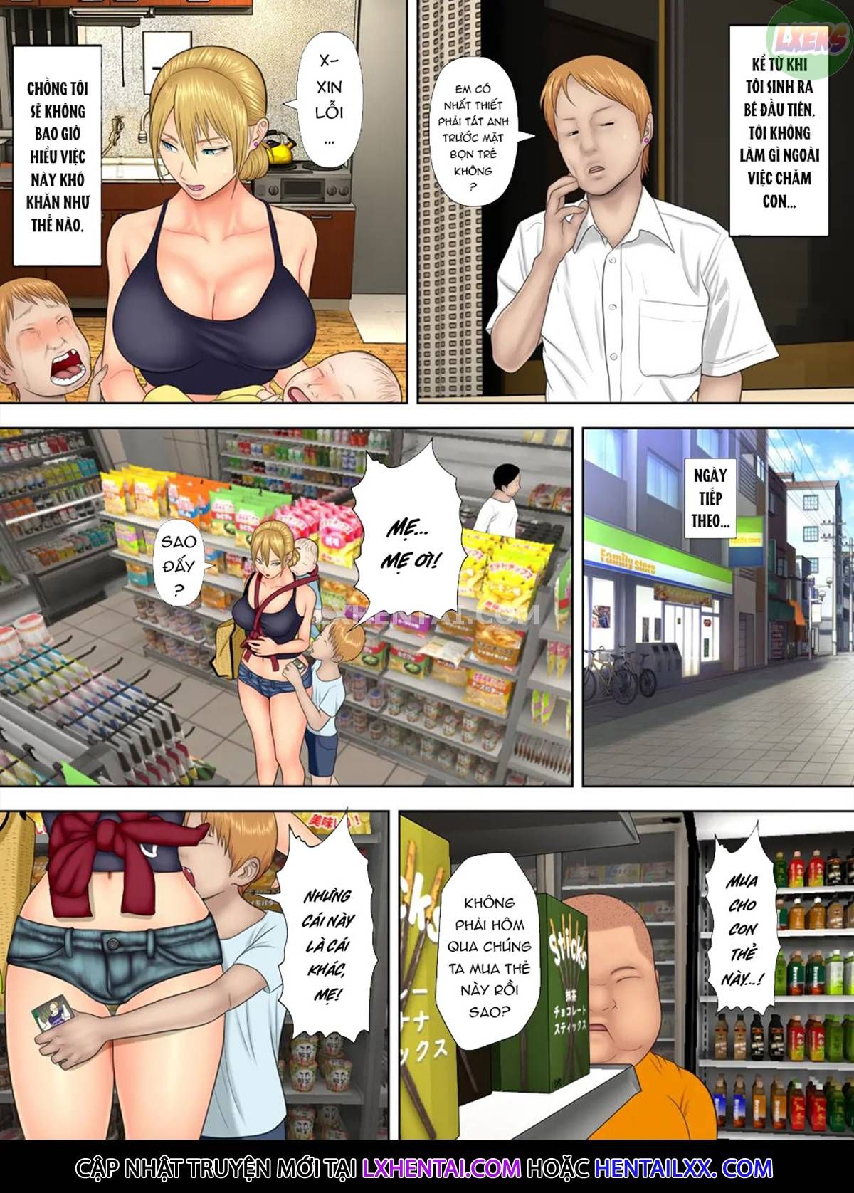 đọc truyện Shoplifting Mom And Store Manager