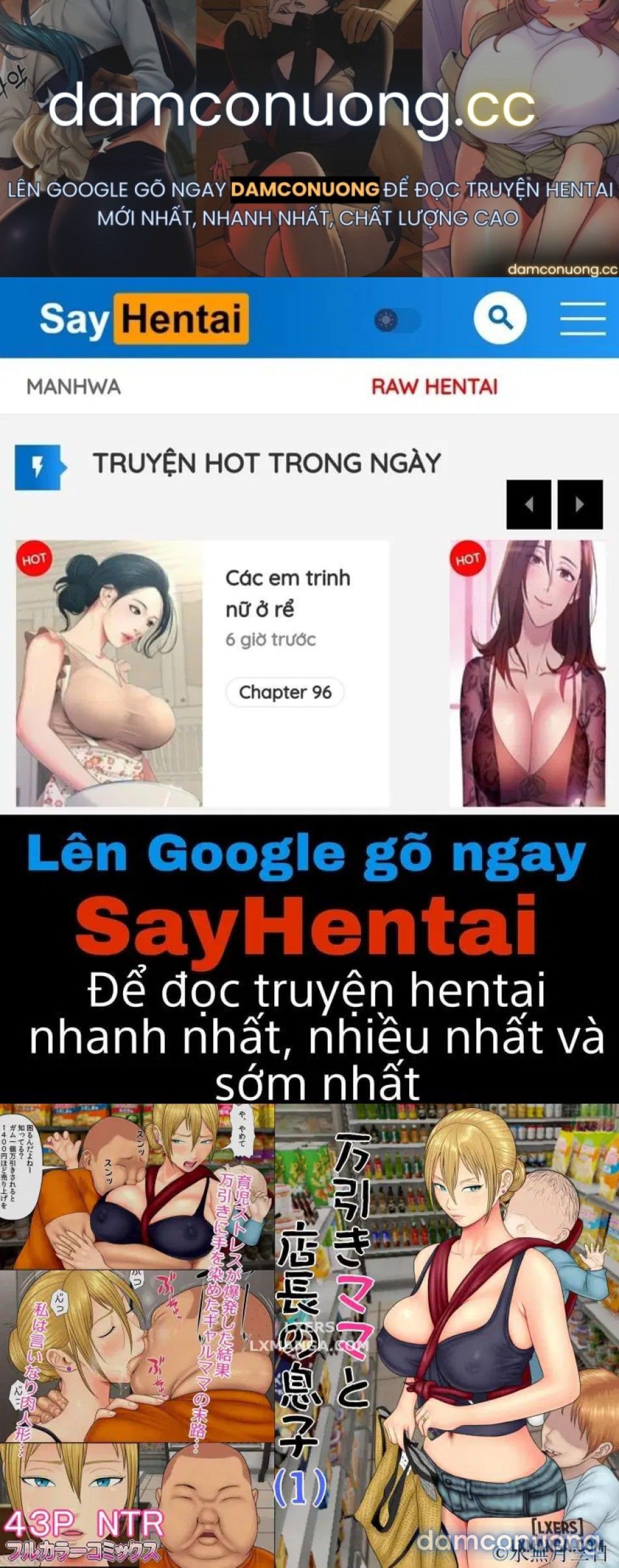 đọc truyện Shoplifting Mom And Store Manager