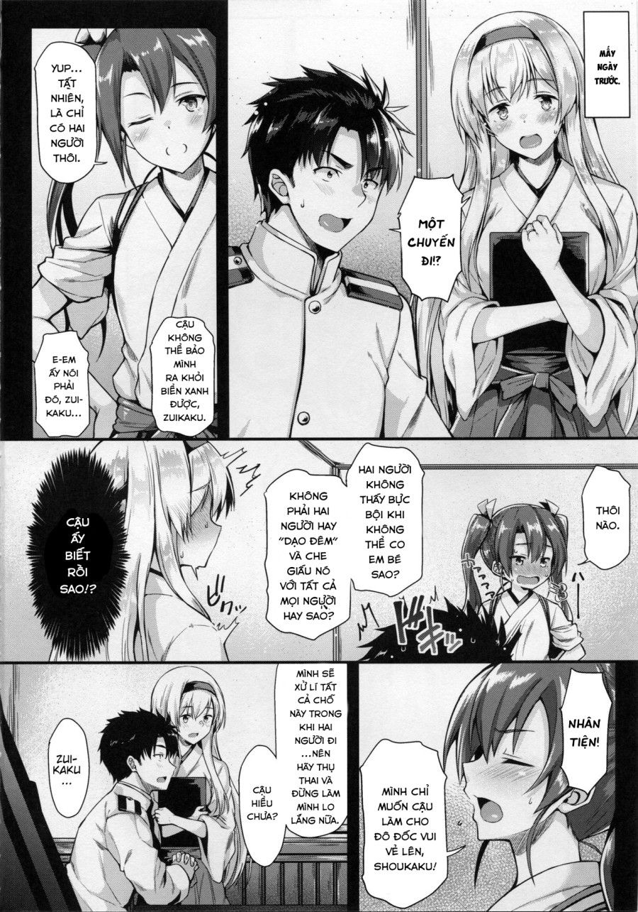 đọc truyện Shoukaku To Motto Ichaicha Shitai!! Oneshot ảnh 4 tại Thiên Thai Truyện