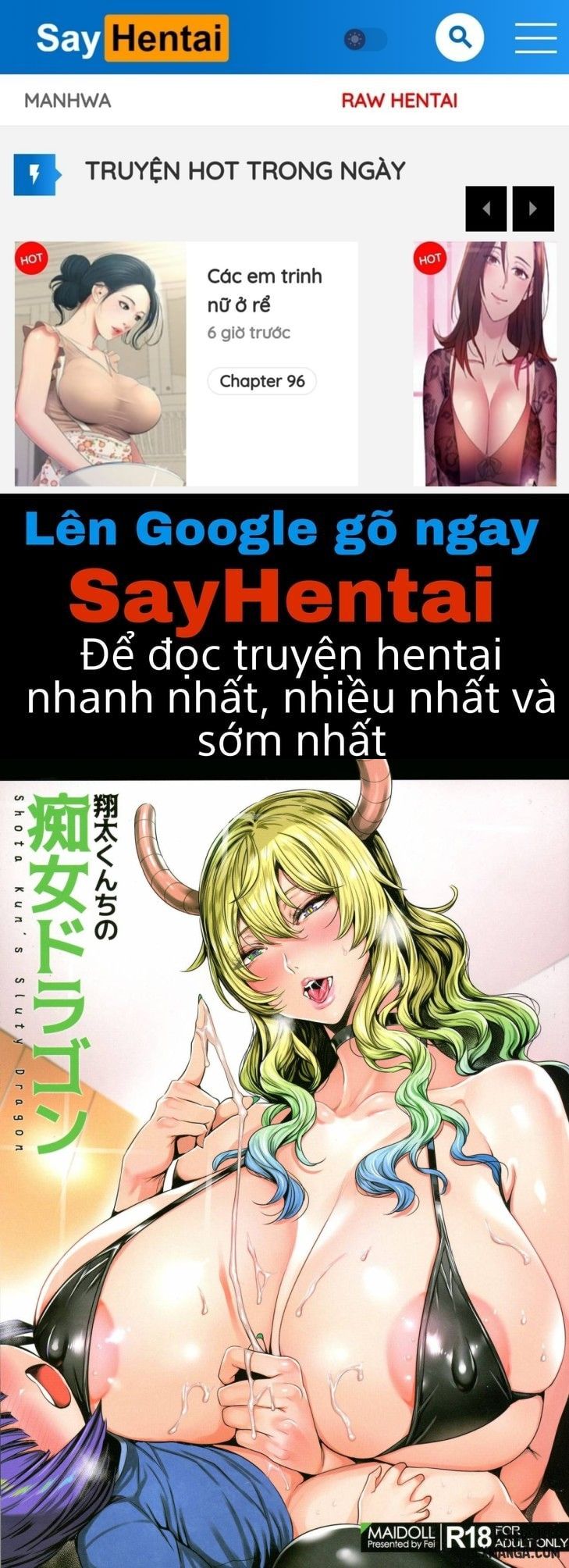 đọc truyện Shouta Kun Chi No Chijo Dragon Chương 1 ảnh 2 tại Thiên Thai Truyện