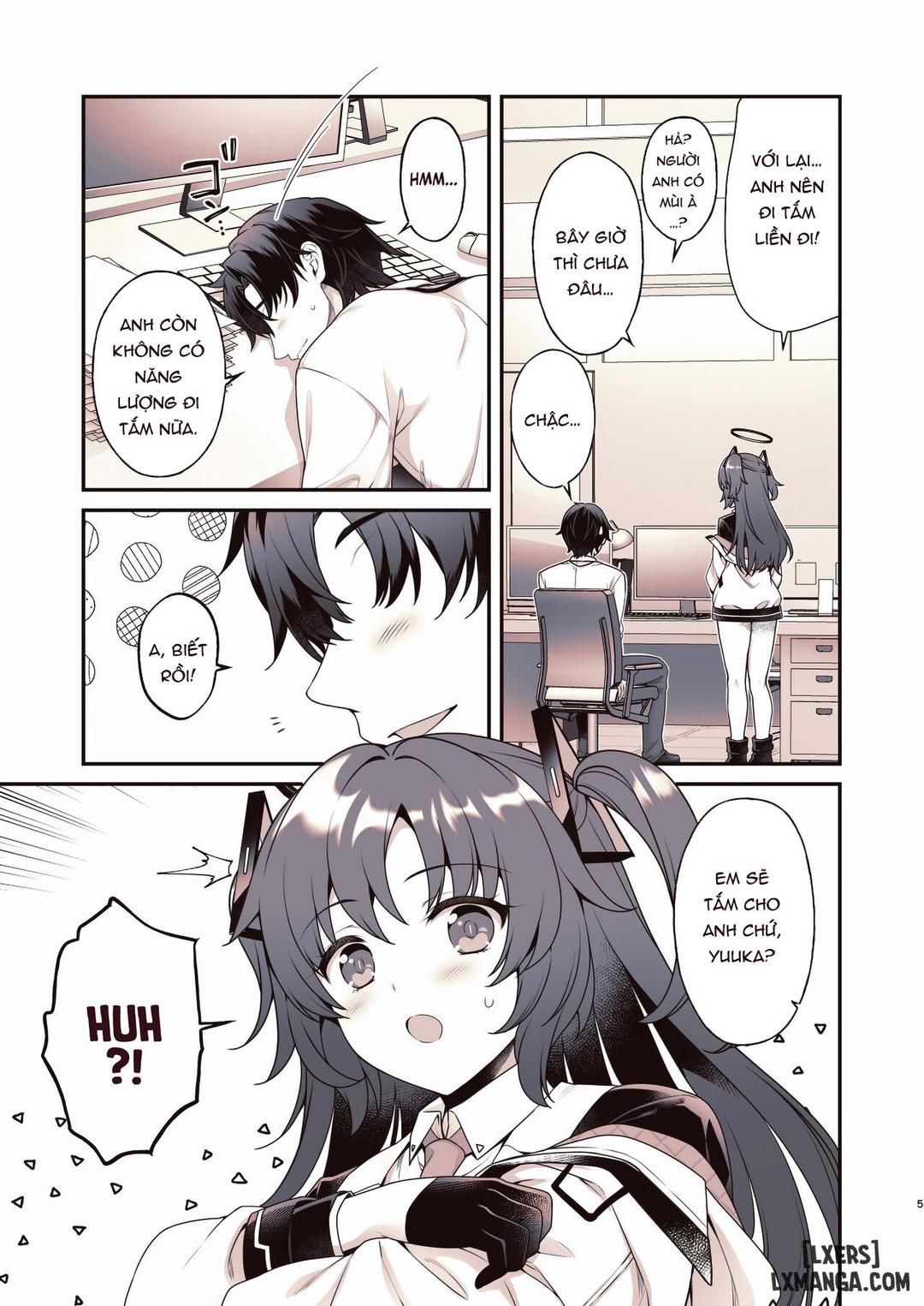 đọc truyện Shower Time With Yuuka! Oneshot ảnh 5 tại Thiên Thai Truyện