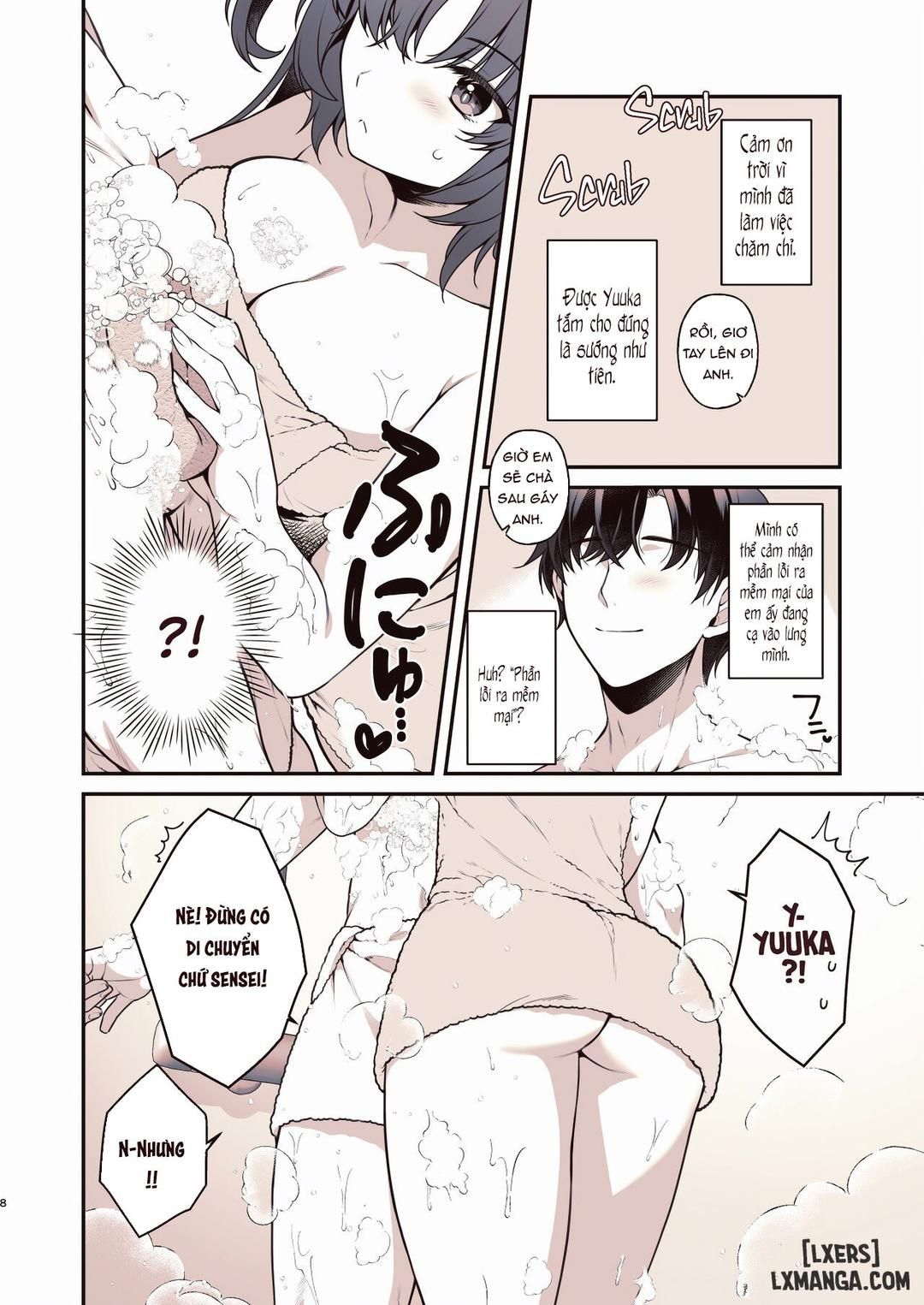 đọc truyện Shower Time With Yuuka! Oneshot ảnh 8 tại Thiên Thai Truyện