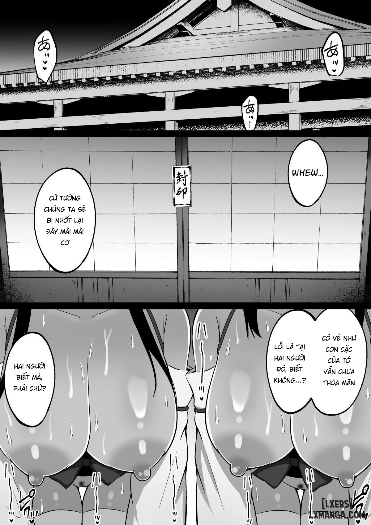 đọc truyện Shrine Maidens Of Injin: Mating Ritual With 2 Busty Miko Sisters, Locked In The Lust God