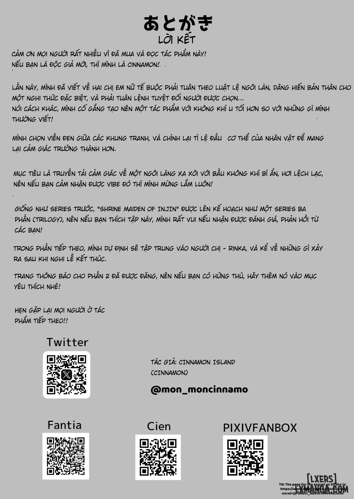 đọc truyện Shrine Maidens Of Injin: Mating Ritual With 2 Busty Miko Sisters, Locked In The Lust God