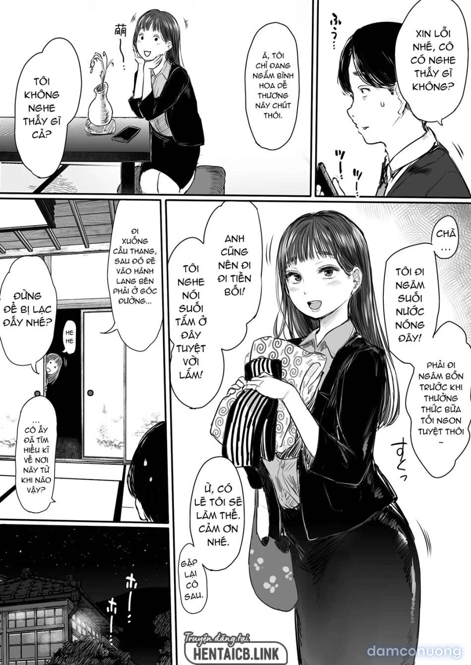 đọc truyện Shucchou, Kouhai To Aibeya. Yukishi Nure Hada Ni Shiboritsukusareta Yoru Chương 1 ảnh 13 tại Thiên Thai Truyện