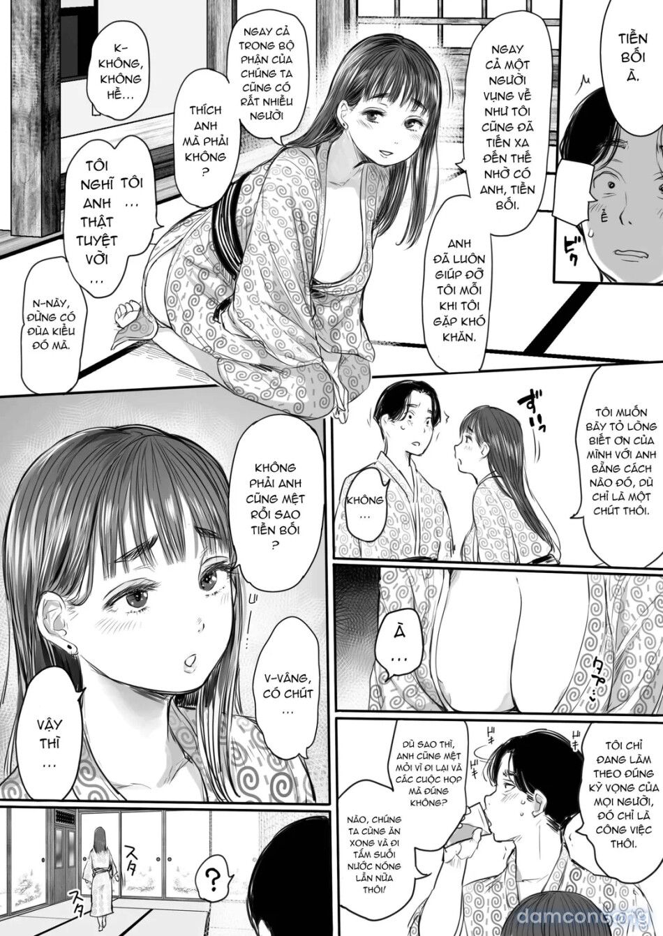 đọc truyện Shucchou, Kouhai To Aibeya. Yukishi Nure Hada Ni Shiboritsukusareta Yoru Chương 1 ảnh 17 tại Thiên Thai Truyện