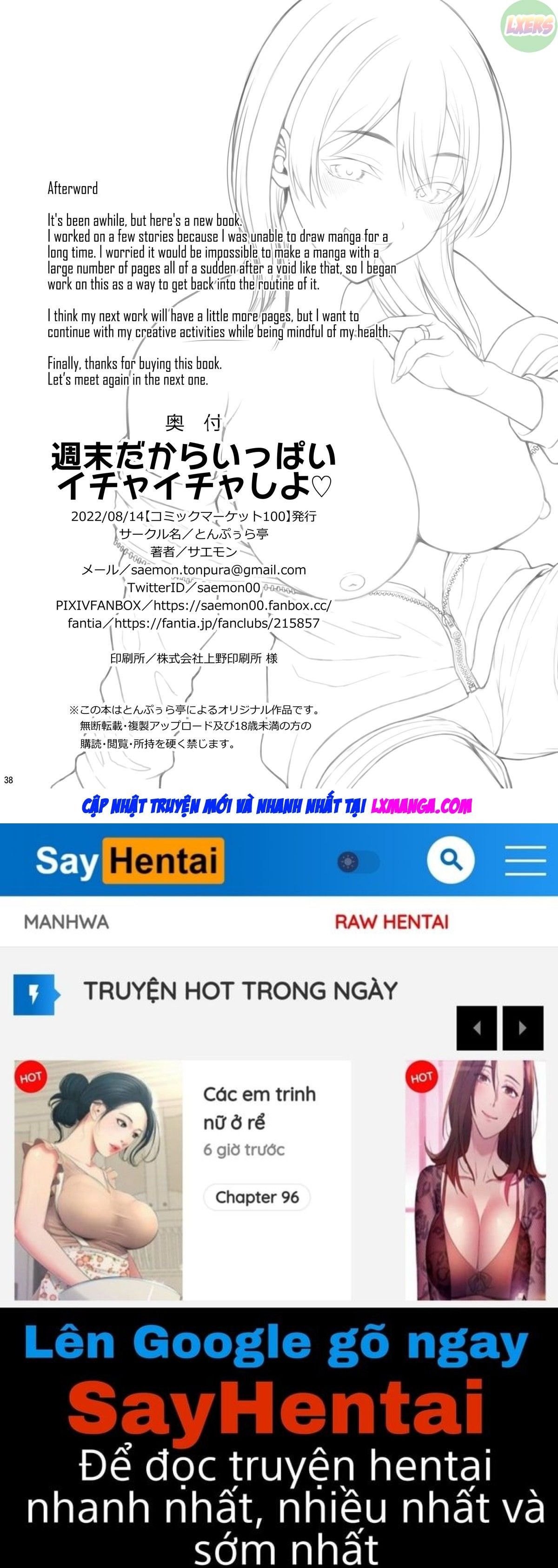 đọc truyện Shuumatsu Dakara Ippai Ichaicha Shi Yo Oneshot ảnh 35 tại Thiên Thai Truyện