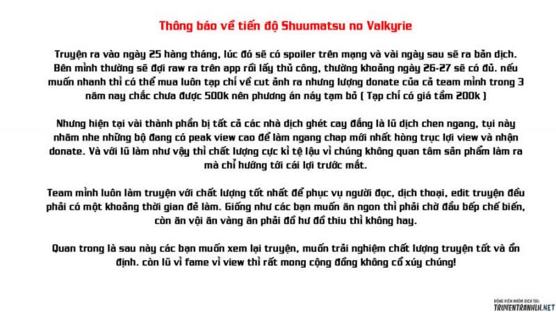 đọc truyện Shuumatsu No Valkyrie Chương 64 ảnh 44 tại Truyện Dạ Ký