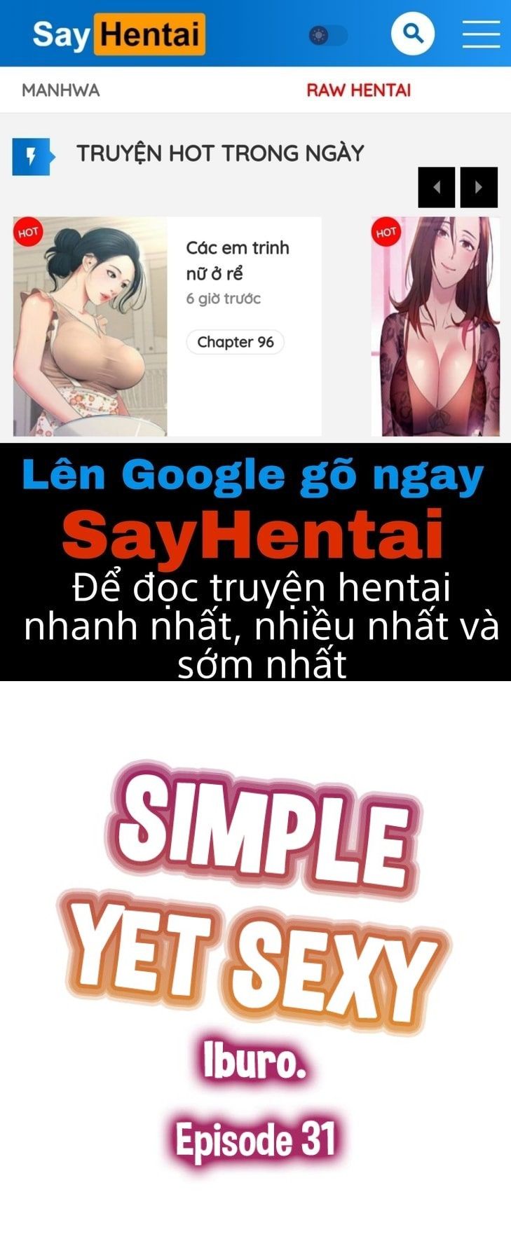 đọc truyện Simple Yet Sexy Chương 31 ảnh 1 tại Giả Dược