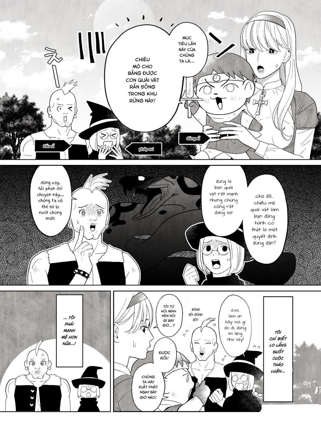 Sinful Nun Pays Penitence To The Serpent Oneshot page 4 - Giả Dược
