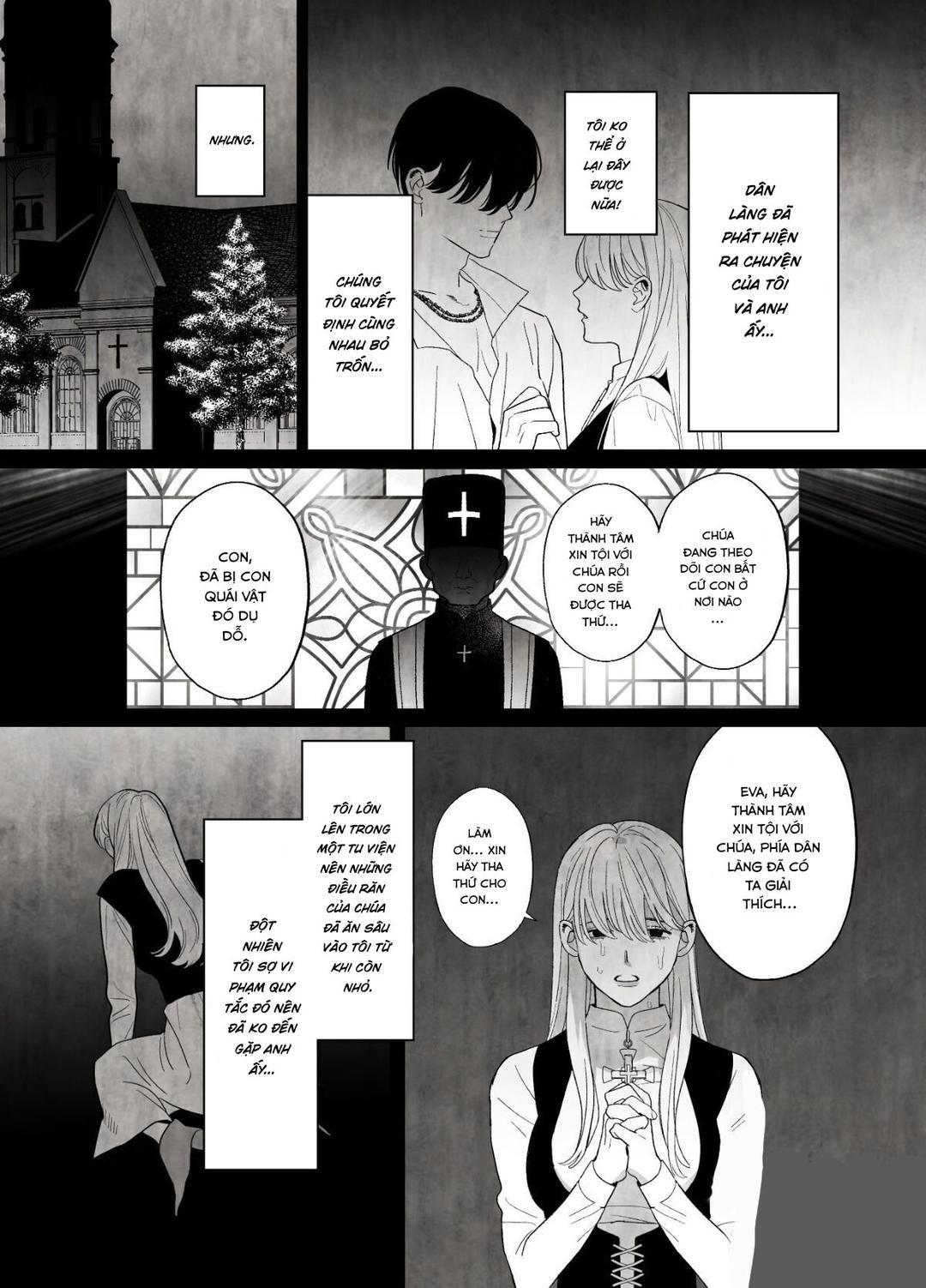 Sinful Nun Pays Penitence To The Serpent Oneshot page 35 - Giả Dược