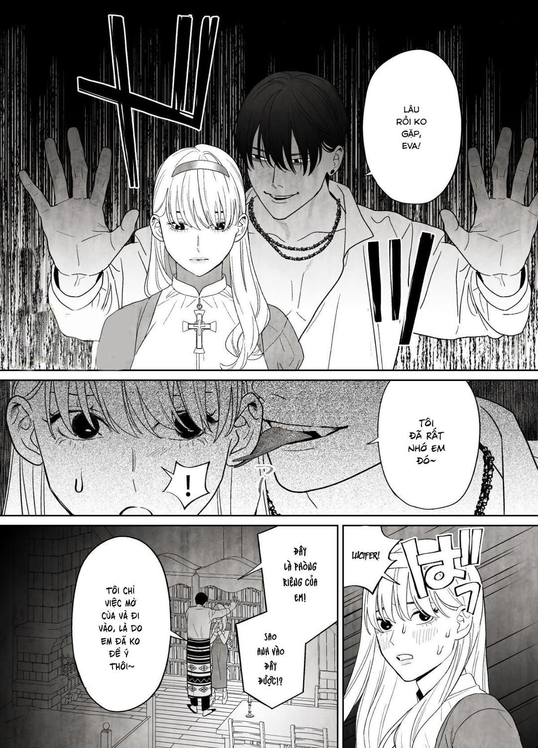 Sinful Nun Pays Penitence To The Serpent Oneshot page 9 - Giả Dược