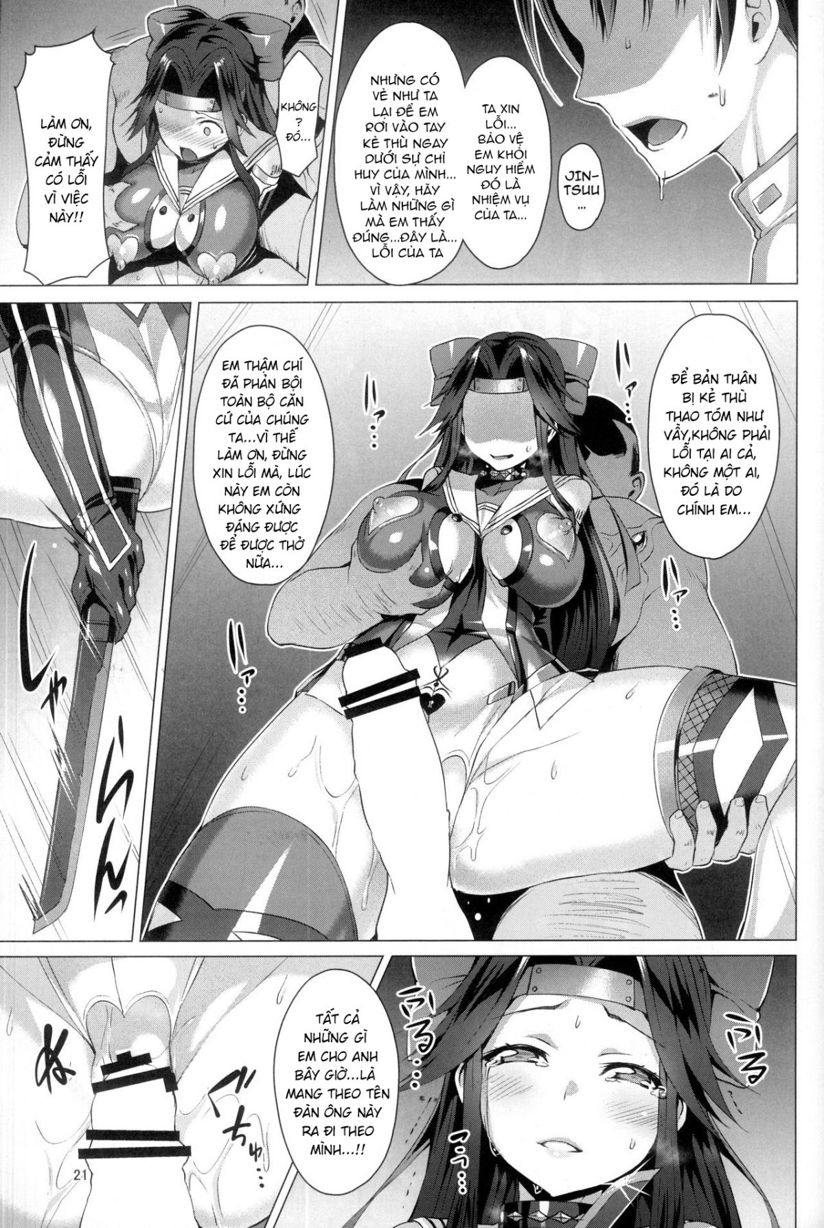 đọc truyện Slave Fleet Harlot Jintsuu Oneshot ảnh 21 tại Giả Dược