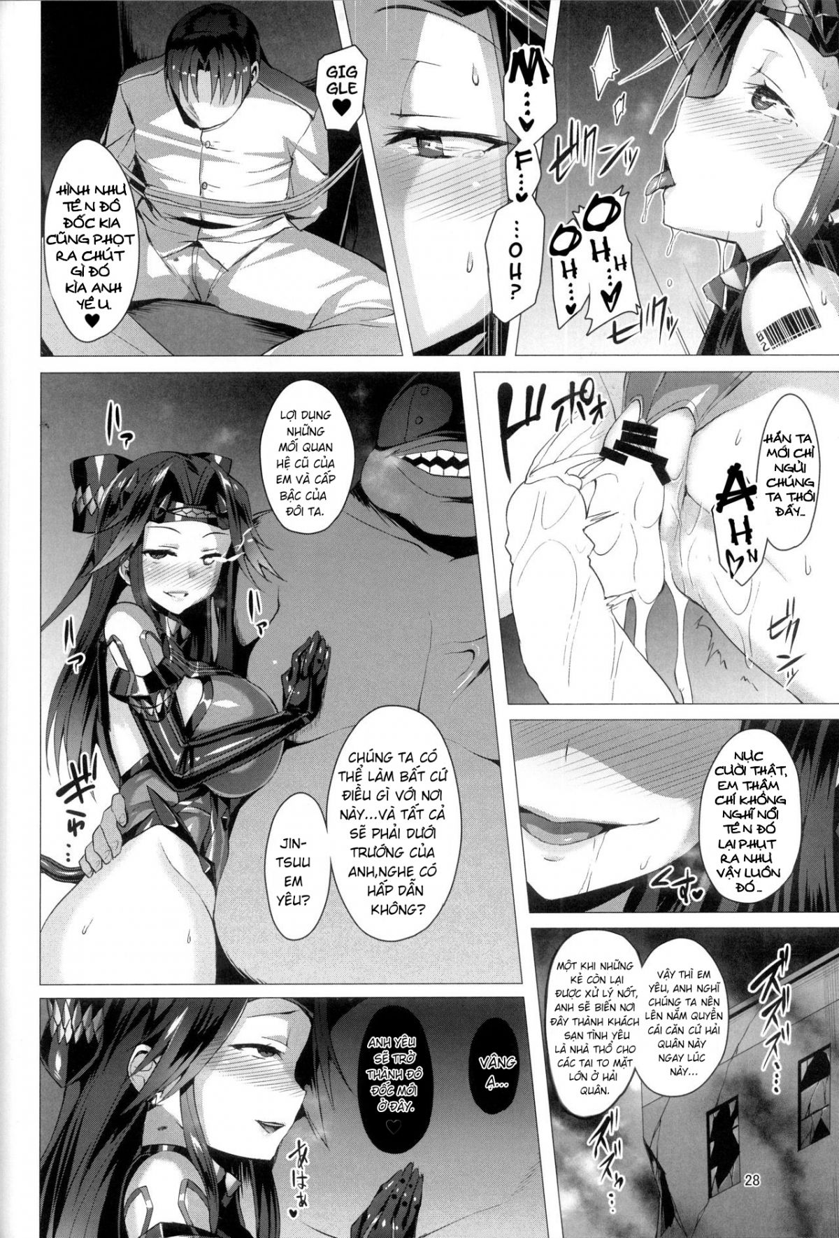 đọc truyện Slave Fleet Harlot Jintsuu Oneshot ảnh 28 tại Giả Dược