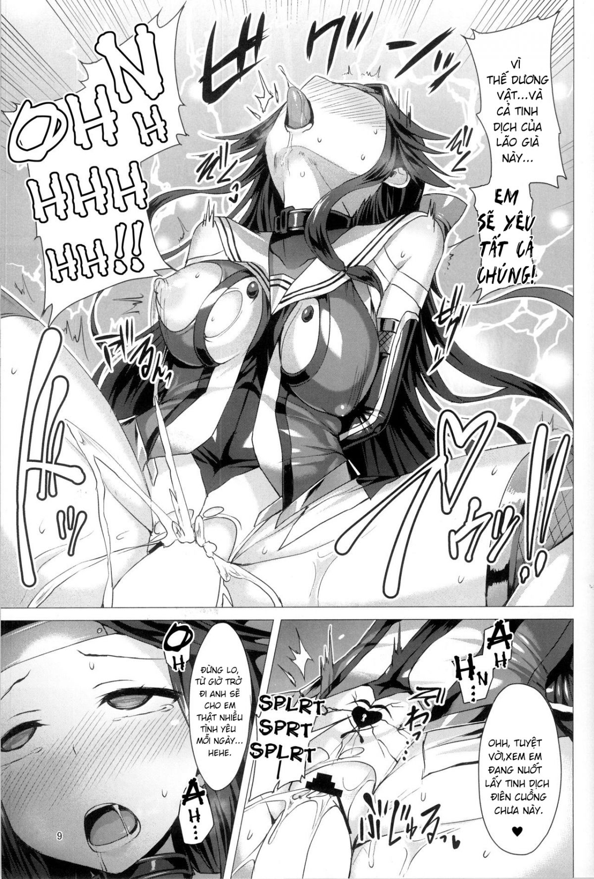 đọc truyện Slave Fleet Harlot Jintsuu Oneshot ảnh 9 tại Giả Dược