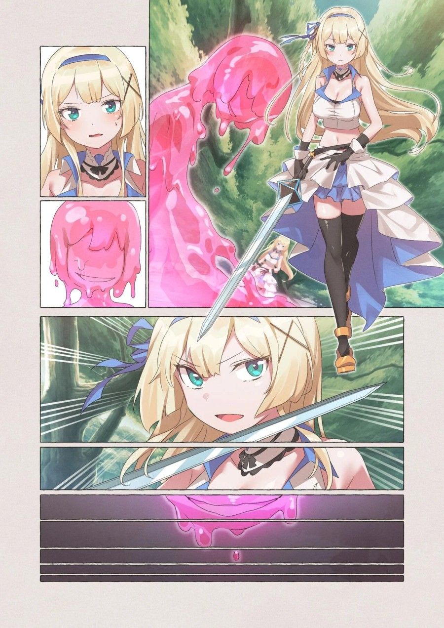 Slime Pandemic ~princess Knightess Succumbs To A Slime