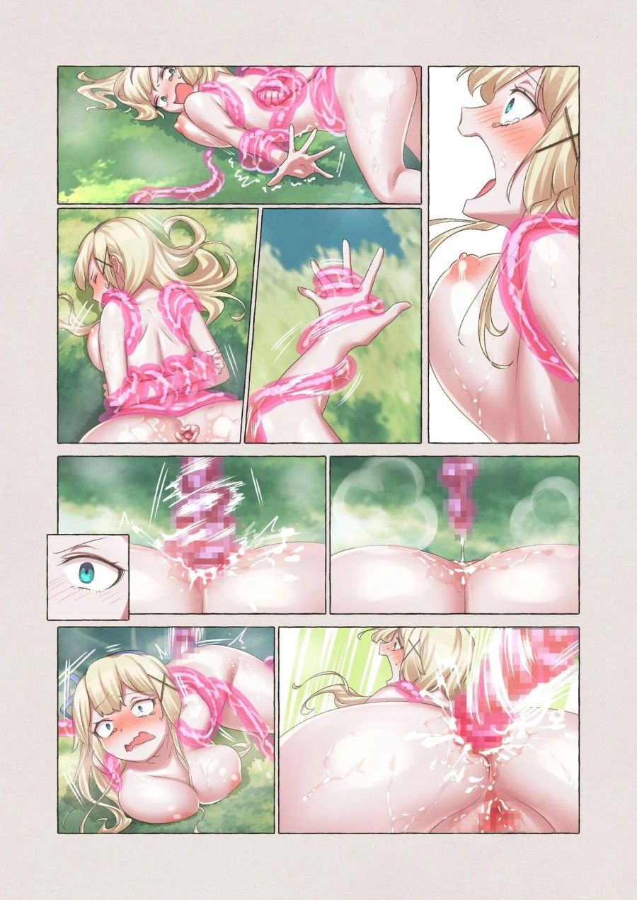 Slime Pandemic ~princess Knightess Succumbs To A Slime