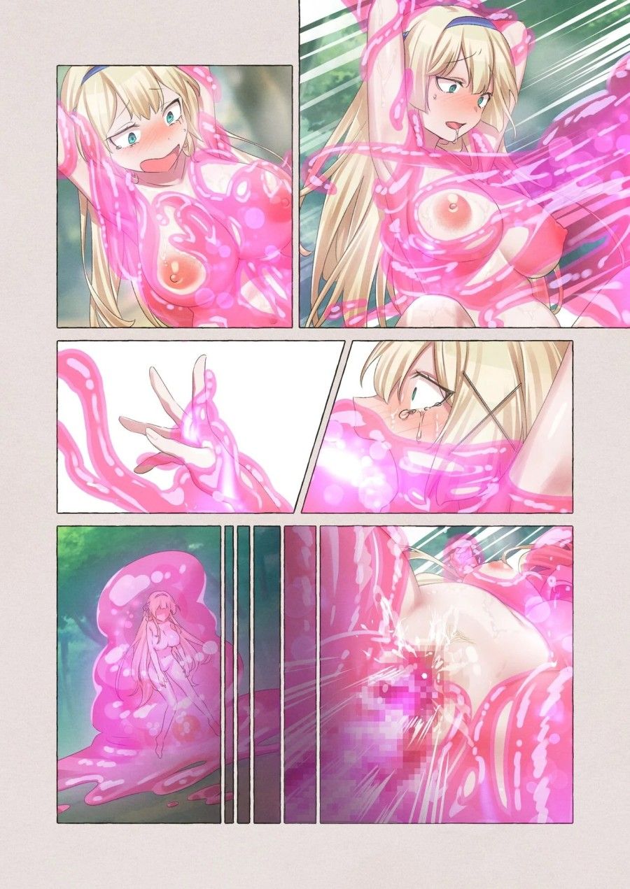 Slime Pandemic ~princess Knightess Succumbs To A Slime