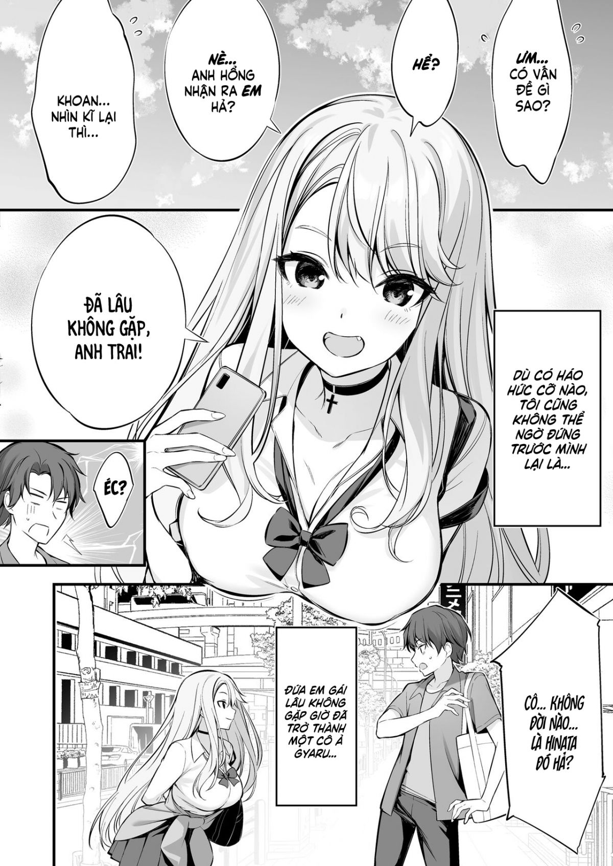 đọc truyện Sns De Deatta No Wa Gyaru-ka Shita Imouto Deshita Oneshot ảnh 3 tại Giả Dược