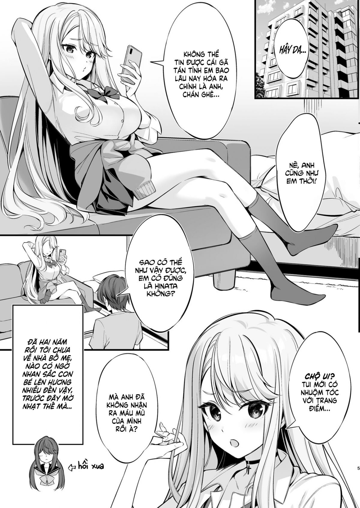 đọc truyện Sns De Deatta No Wa Gyaru-ka Shita Imouto Deshita Oneshot ảnh 4 tại Giả Dược