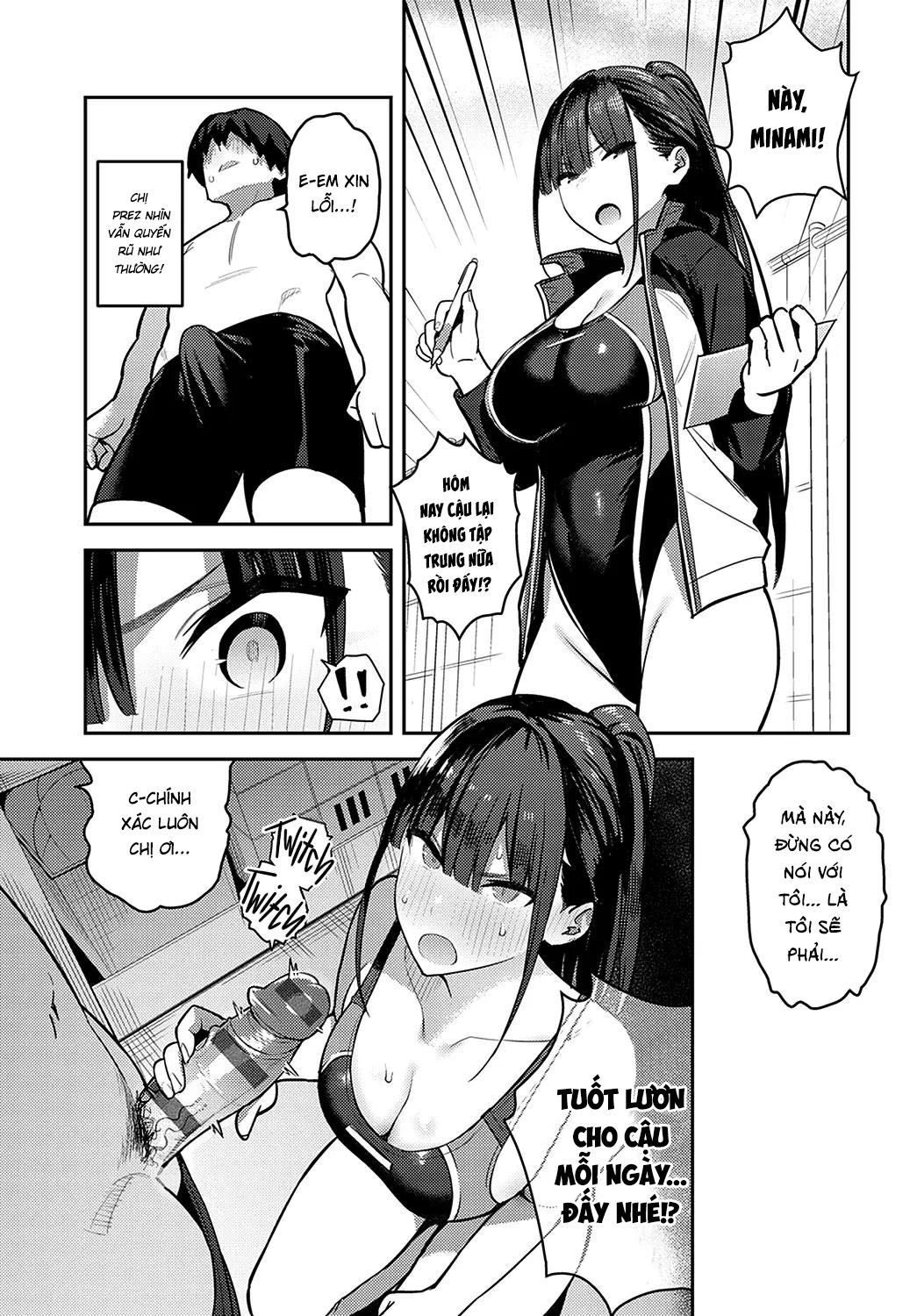 đọc truyện Sóc Lọ Cùng Với Senpai Trong Clb Bơi Lội! Oneshot ảnh 13 tại Giả Dược
