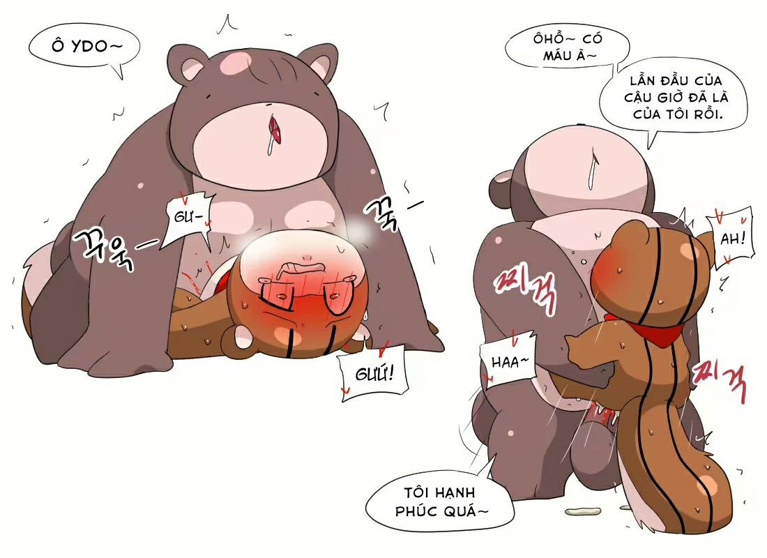 Sóc X Gấu Vs (???) Oneshot page 11 - Giả Dược