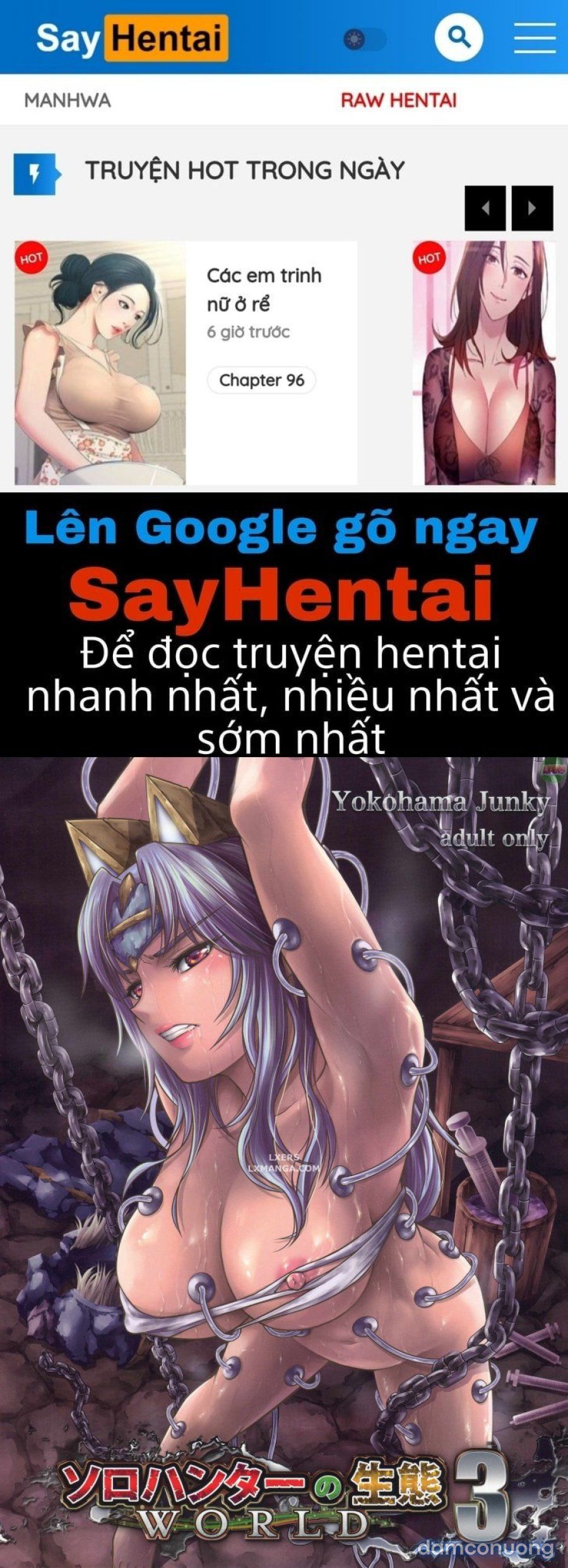 đọc truyện Solo Hunter No Seitai World Chương 3 ảnh 1 tại Thiên Thai Truyện