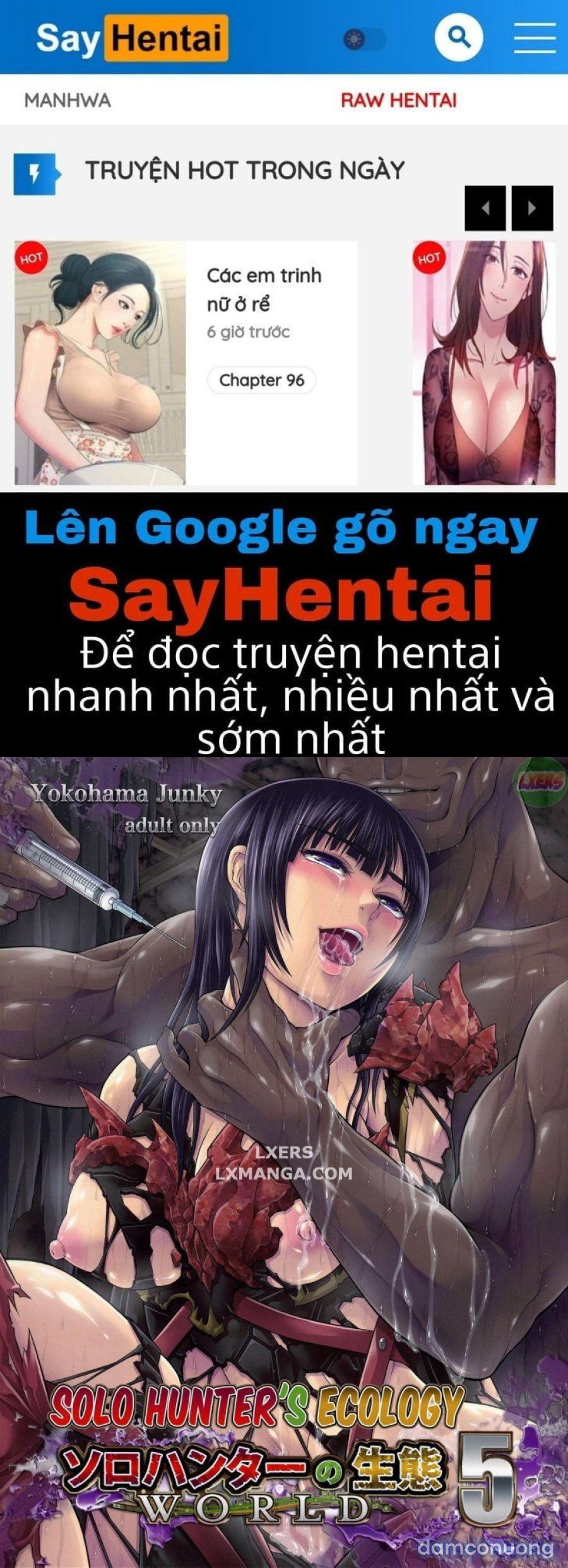 đọc truyện Solo Hunter No Seitai World Chương 5 ảnh 1 tại Giả Dược
