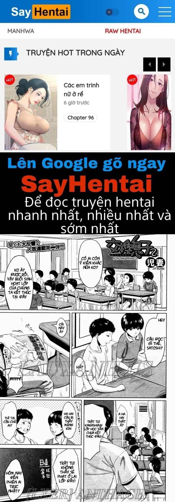 đọc truyện Son Swapping Chương 2 ảnh 1 tại Giả Dược
