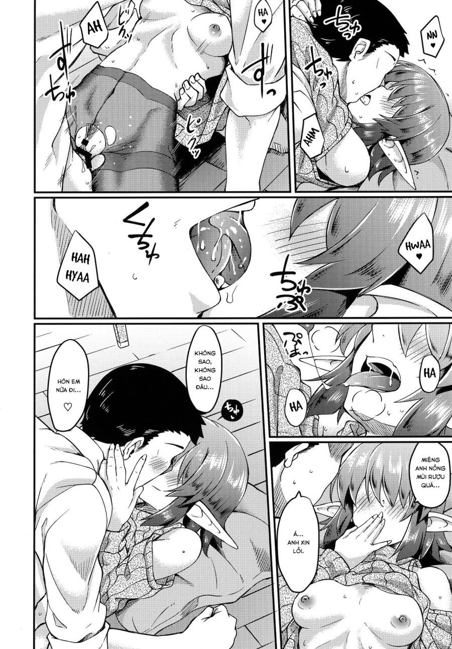 Sống Chung Một Mái Nhà Cùng Cô Nàng Elf Tóc Che Mắt Oneshot page 14 - Giả Dược