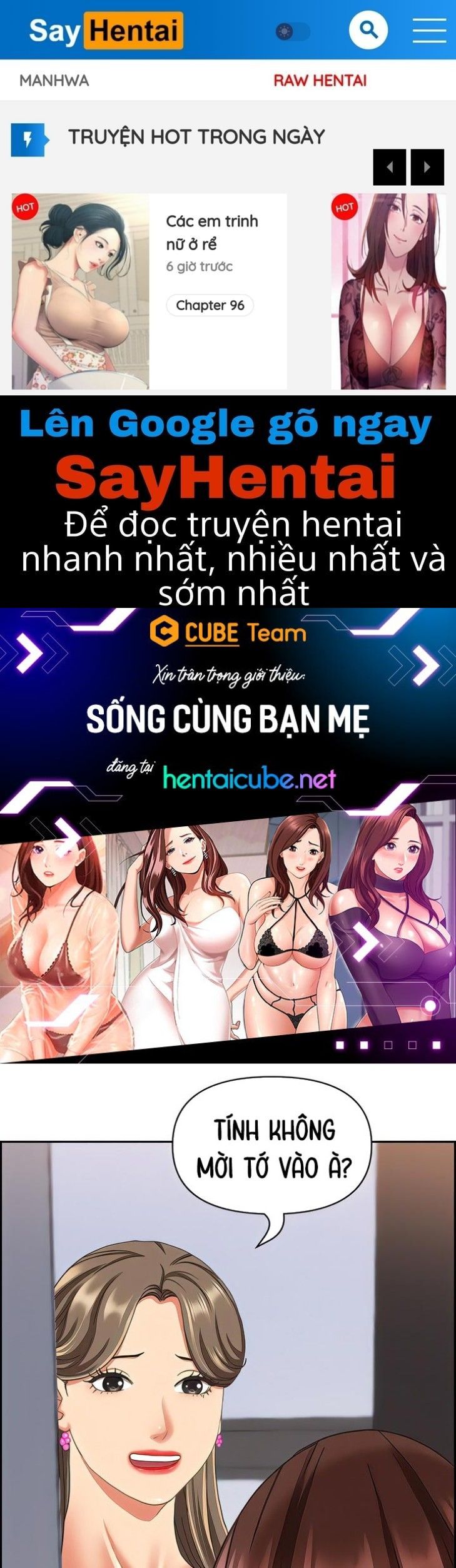đọc truyện Sống Cùng Bạn Mẹ! Chương 110 ảnh 1 tại Giả Dược