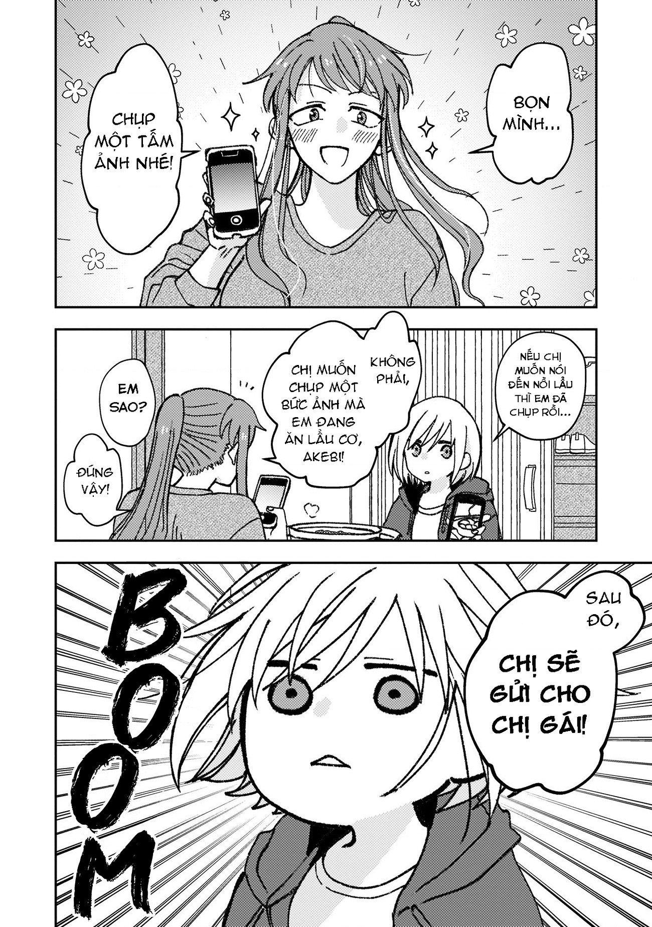 đọc truyện Sống Cùng Cô Gái Thích Chị Của Tôi  Chương 4 ảnh 9 tại Thiên Thai Truyện