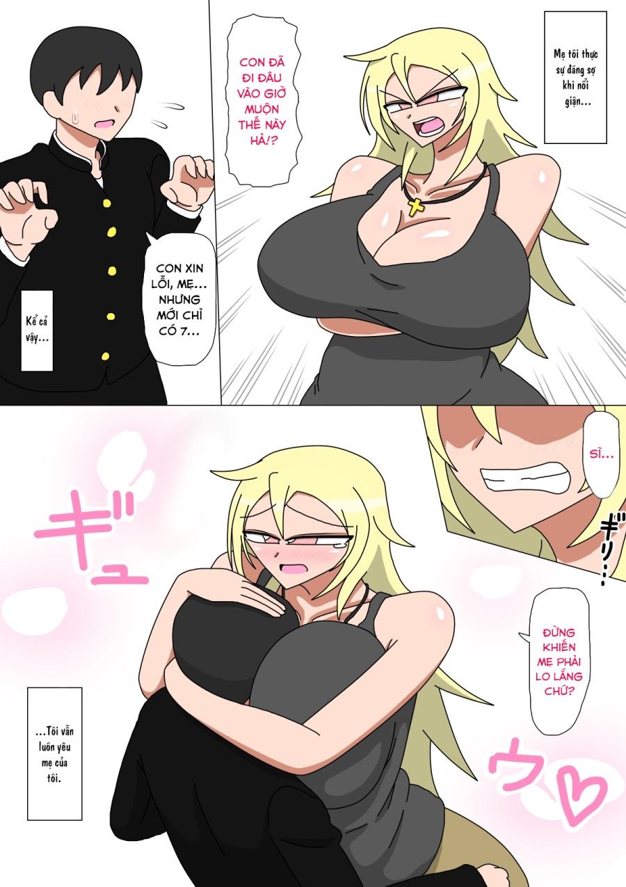 Sống Cùng Với Bà Mẹ Của Tôi! Oneshot page 4 - Giả Dược