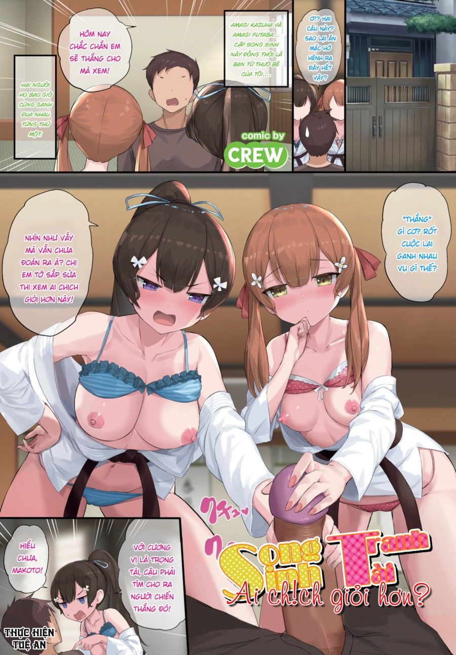 đọc truyện Song Sinh Tranh Tài Ai Chịch Giỏi Hơn Oneshot ảnh 3 tại Thiên Thai Truyện