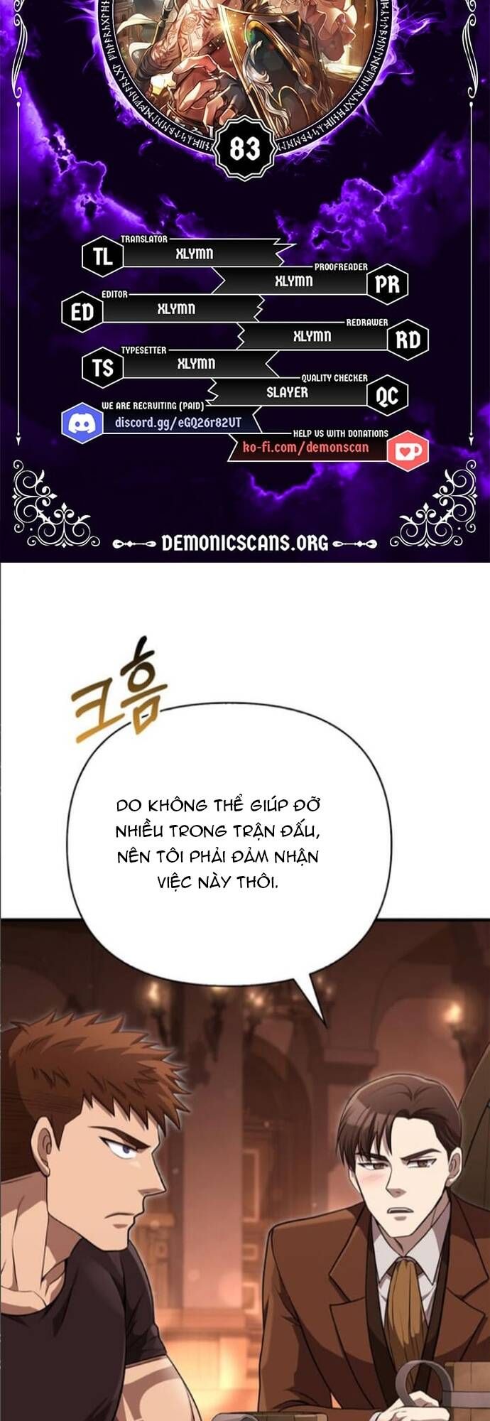 đọc truyện Sống Sót Trong Trò Chơi Với Tư Cách Là Một Cuồng Nhân Chương 83 ảnh 5 tại Giả Dược