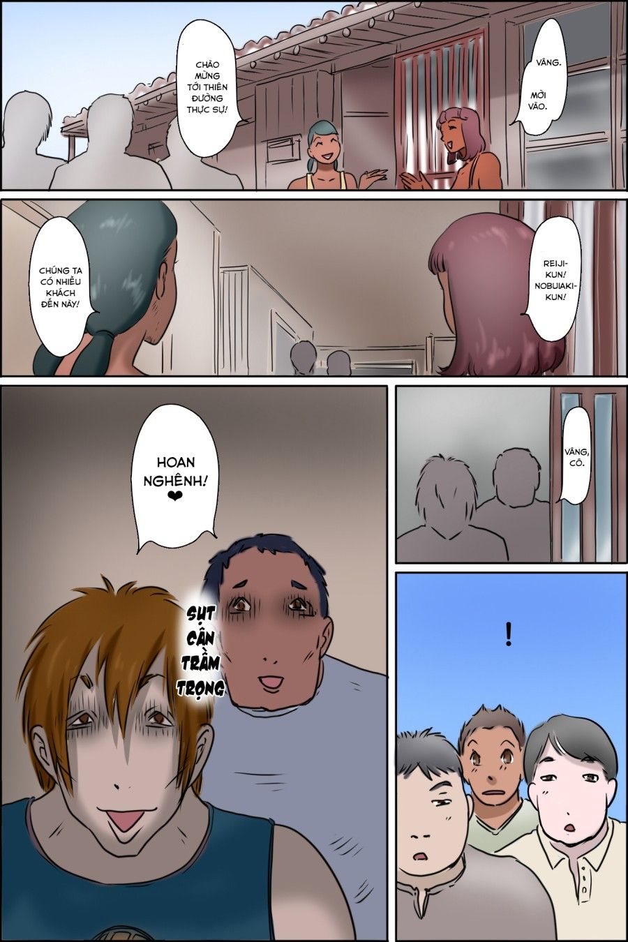 Sono Shima Wa Makkuro Ni Hiyake Shita Oba-san-tachi No Seisokuchi De Aru Oneshot page 51 - Giả Dược