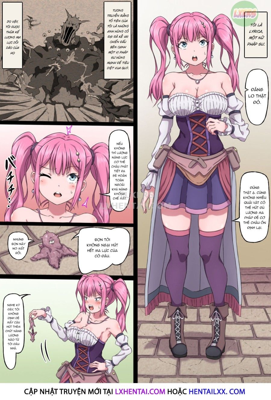 Sorceress Lyrica ~climaxing To The Limit~ Chương 1 page 10 - Giả Dược
